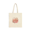 Girly Canvas Tote Bag