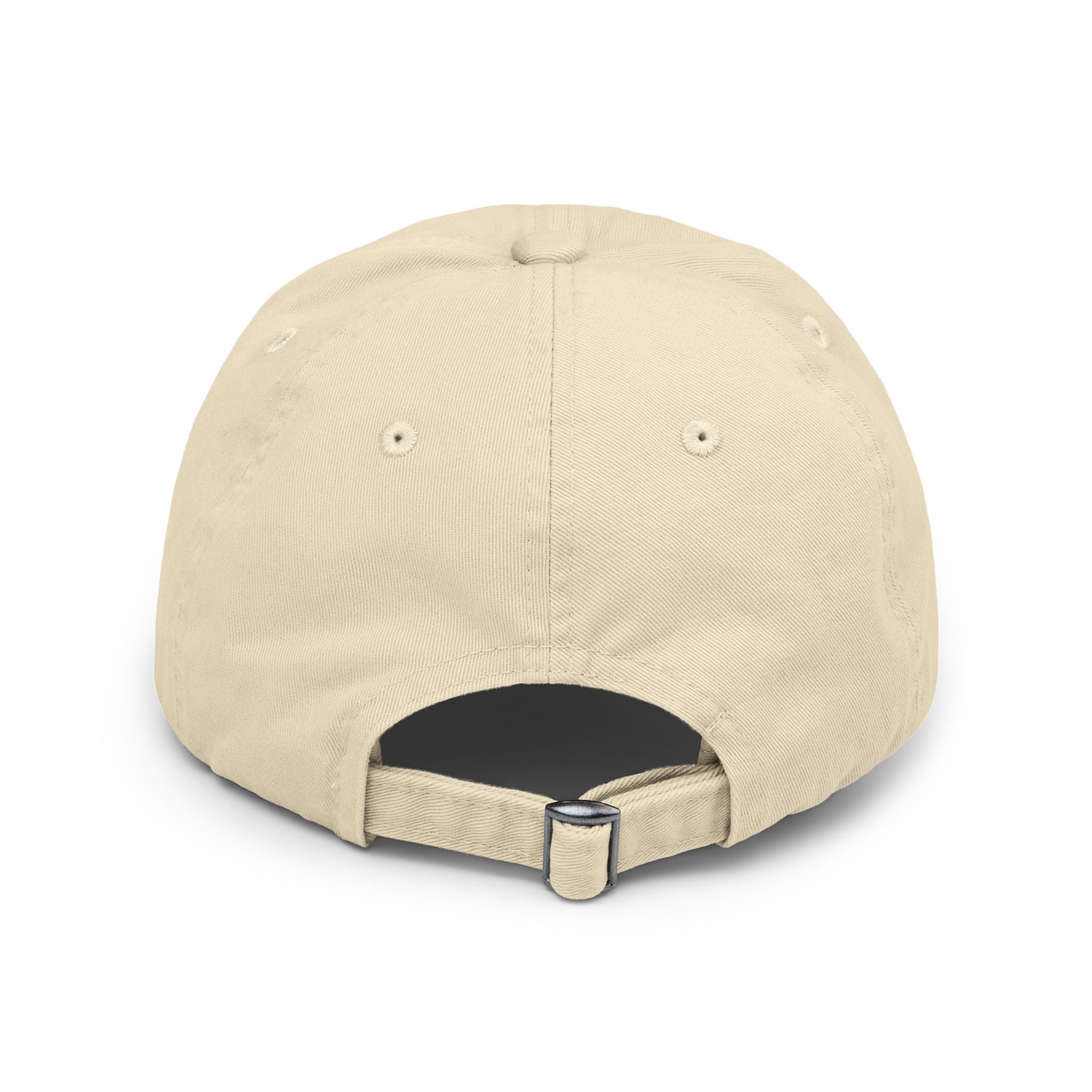 Sunflower Distressed Cap — Embroidered Cute Sunflower Baseball Hat